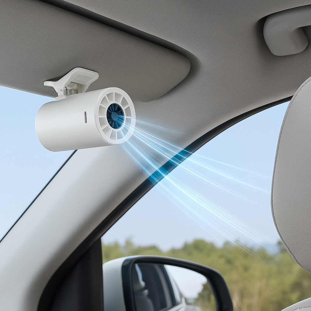 Car Clip Fan by CarCode Pro