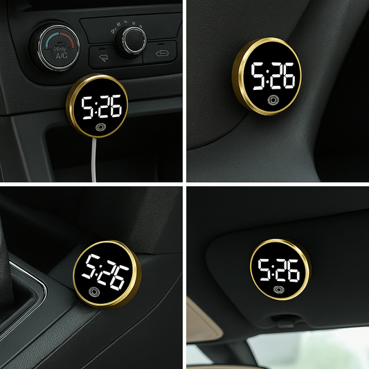 LED Car Clock