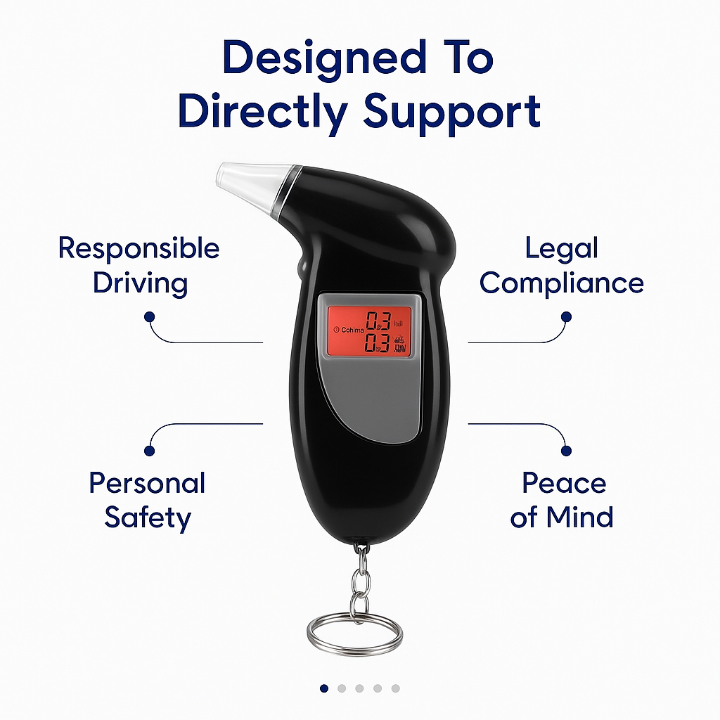 Portable Alcohol Breathalyser