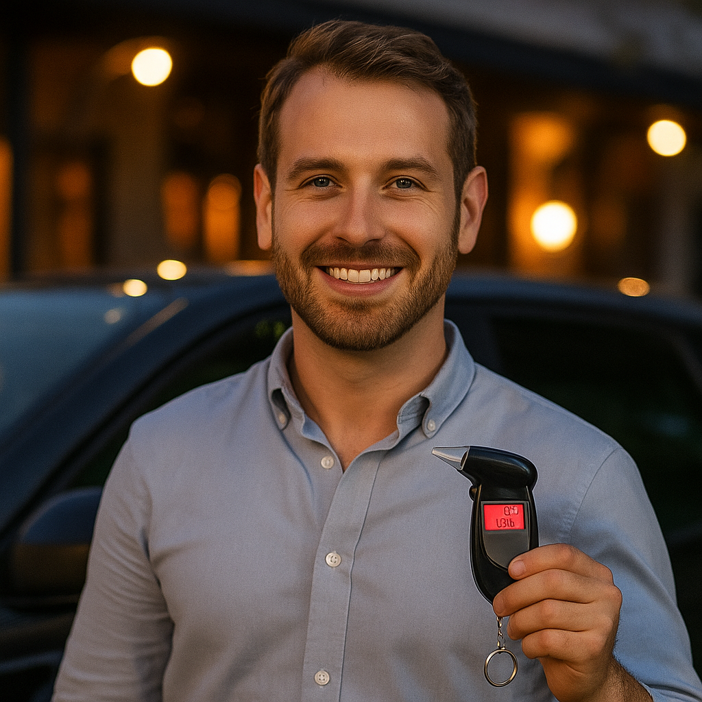 Portable Alcohol Breathalyser