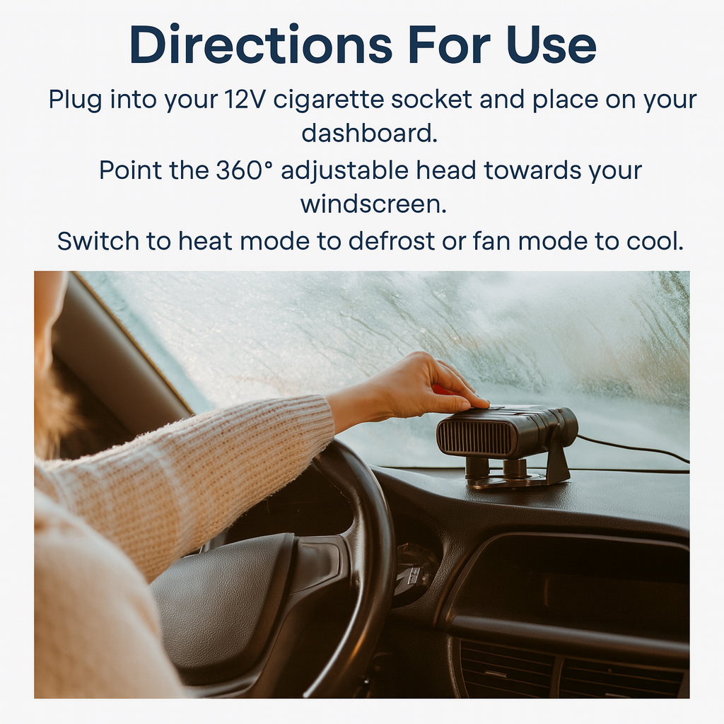 Portable Winter Car Heater