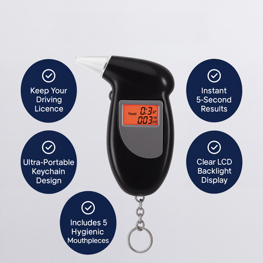 Portable Alcohol Breathalyser
